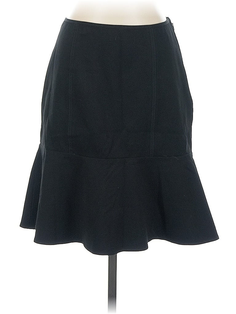 Pre-owned White House Black Market Formal Skirt In Black