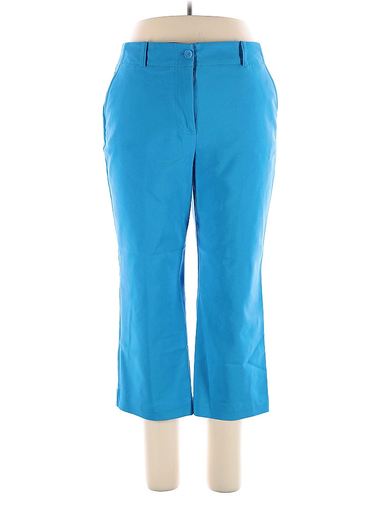 Pre-owned New York And Company Casual Pants In Blue