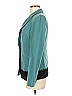 Piazza Sempione Chevron-herringbone Teal Blazer Size M (estimated) - photo 5