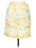 Cecil McBee Floral Yellow Casual Skirt Size M - photo 1