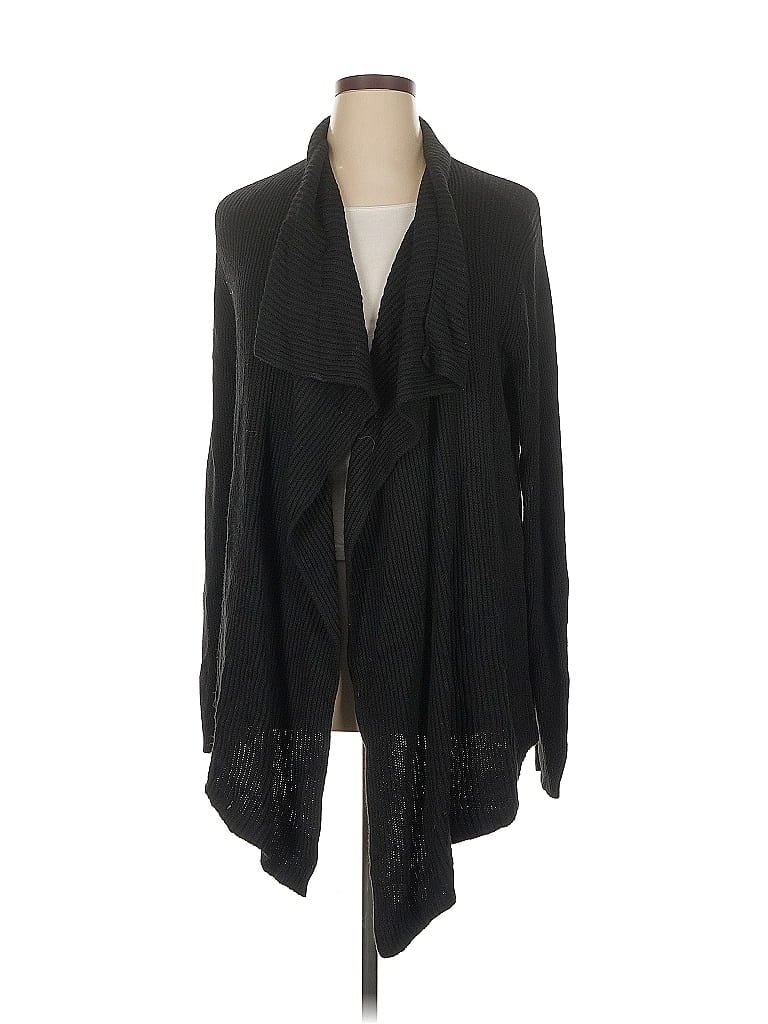 Pre-owned Banana Republic Cardigan Sweater In Black