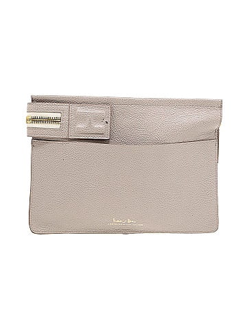 India Hicks Leather Clutch (view 2)
