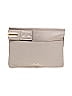 India Hicks Gray Tan Leather Clutch One size - photo 2