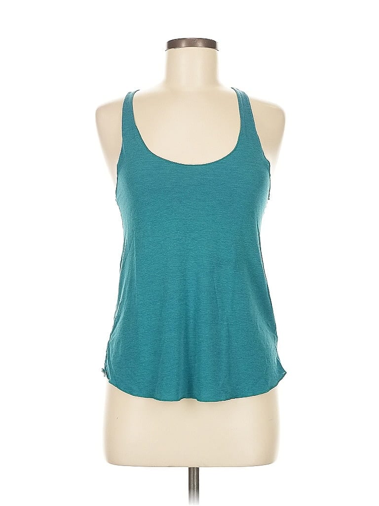 Pre-owned American Apparel Active Tank Top In Blue
