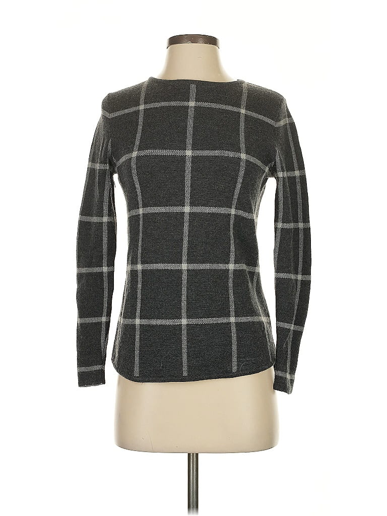 Pre-owned Athleta Wool Sweater In Gray