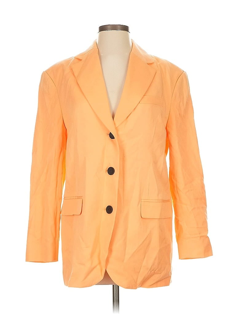 Everlane Blazer Jacket In Orange