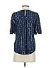 ICONS Objects of Devotion Blue Short Sleeve Blouse Size S - photo 2