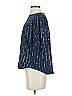 ICONS Objects of Devotion Blue Short Sleeve Blouse Size S - photo 5
