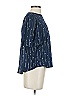 ICONS Objects of Devotion Blue Short Sleeve Blouse Size S - photo 4