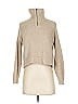 Hollister Metallic Tan Turtleneck Sweater Size XS - photo 1