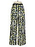 Peter Pilotto for Target 100% Polyester Print Yellow Casual Pants Size 8 - photo 2