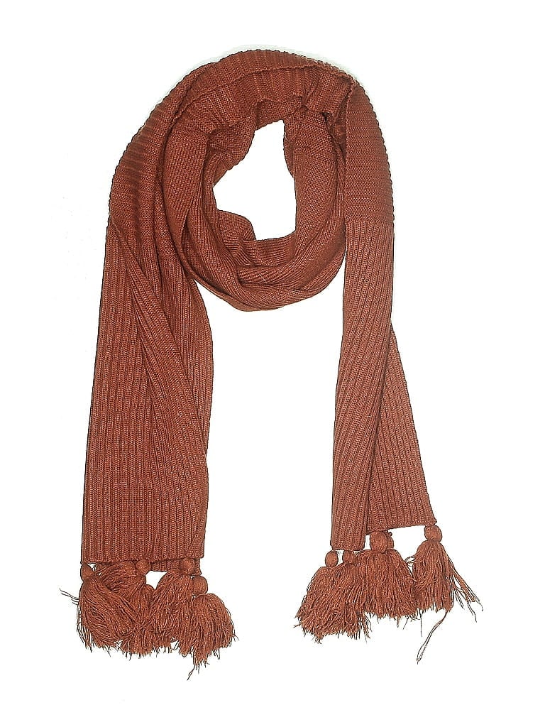 Pre-owned Unbranded Scarf In Brown
