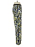 Peter Pilotto for Target 100% Polyester Print Yellow Casual Pants Size 8 - photo 4