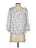 Vince Camuto Blue 3/4 Sleeve Blouse Size XXS - photo 2