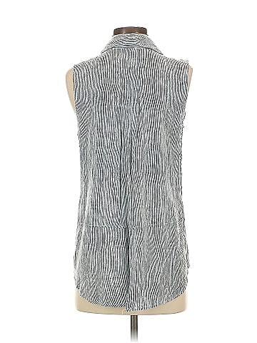 Velvet Heart Sleeveless Button-Down Shirt (view 2)
