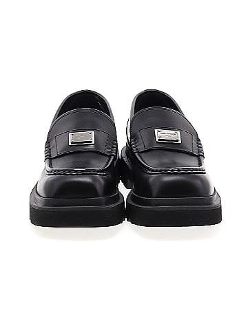 Dolce & Gabbana Leather Logo-plaque Loafers (view 2)