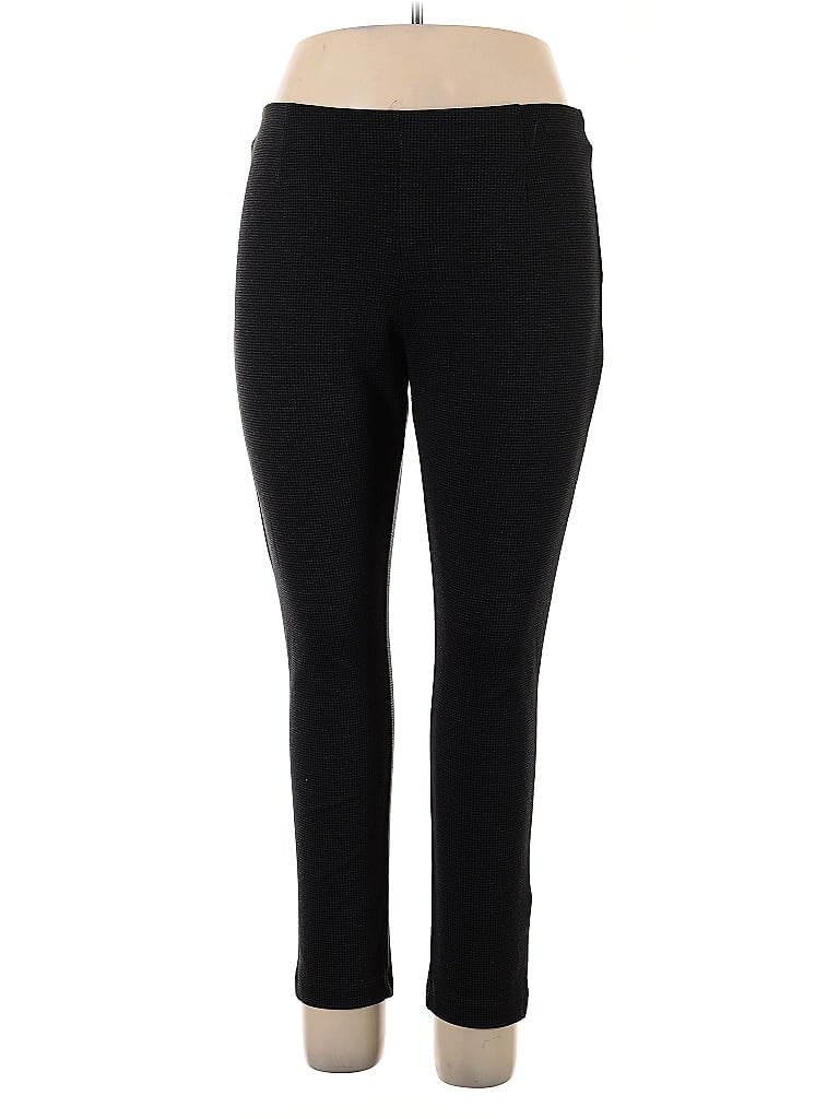 Pre-owned Calvin Klein Active Pants In Black