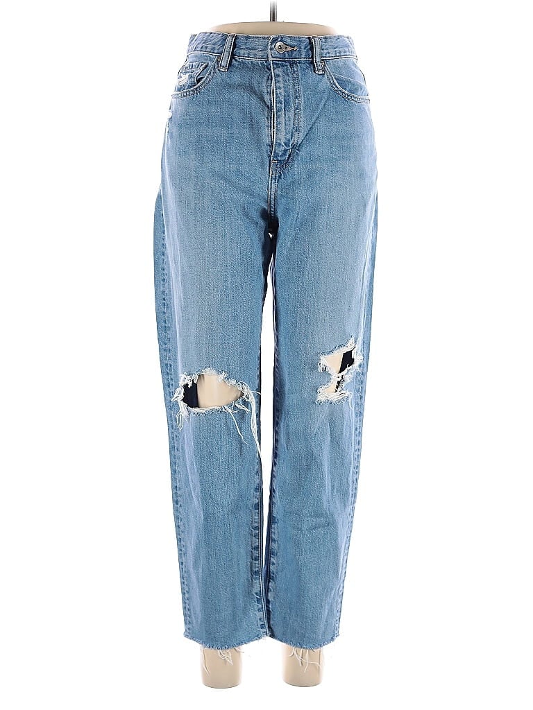 Pre-owned Uniqlo Jeans In Blue