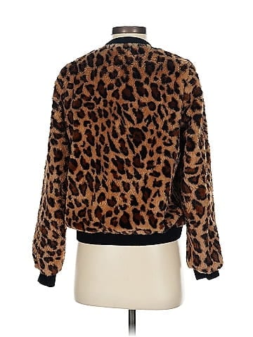 Mustard Seed Faux Fur Jacket (view 2)