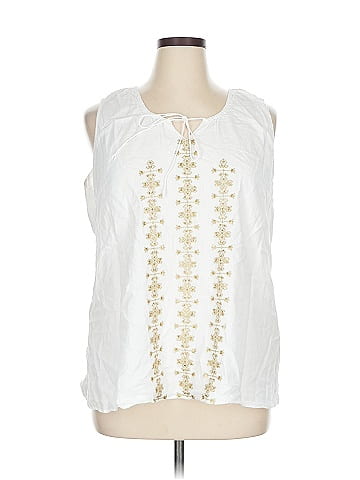Solitaire Sleeveless Blouse (view 1)
