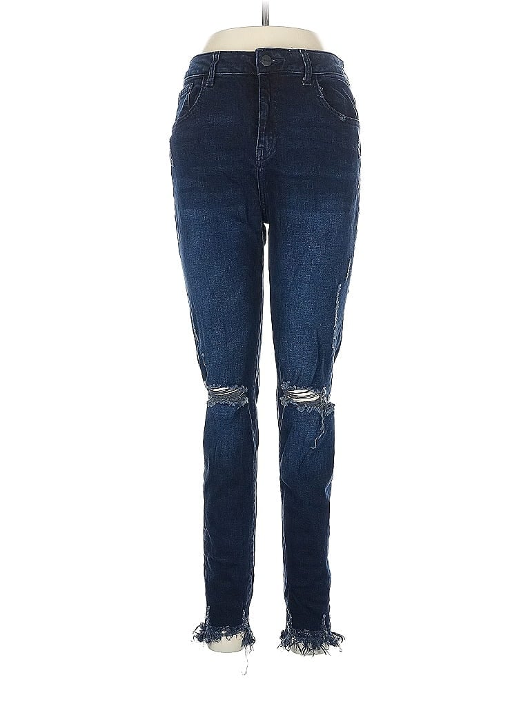 Pre-owned Warp & Weft Jeans In Blue