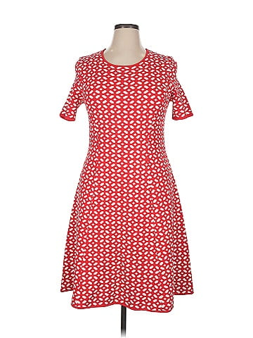 Pink Tartan Casual Dress (view 1)