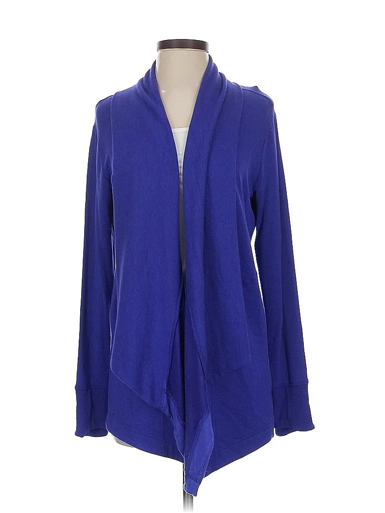 Click to view more detailed imagery on our partner's website Pre-owned Athleta Cardigan Sweater In Blue