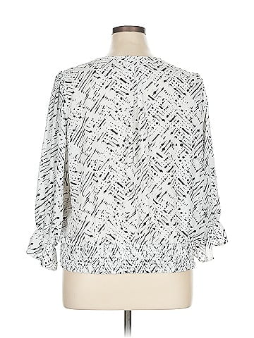 Philosophy Republic Clothing 3/4 Sleeve Blouse (view 2)