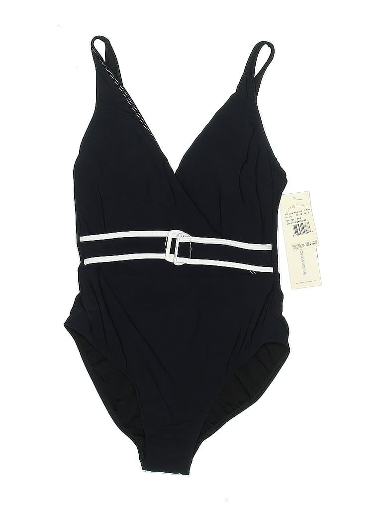 Pre-owned Profile By Gottex One Piece Swimsuit In Black