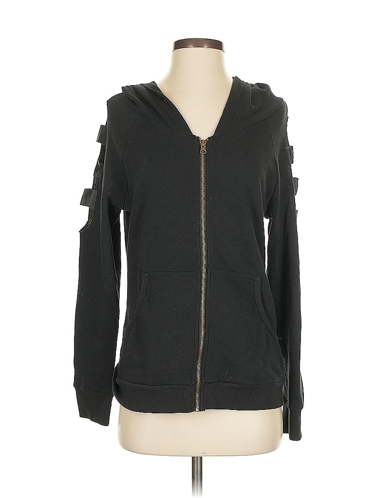 Pre-owned Vintage Havana Zip Up Hoodie In Black