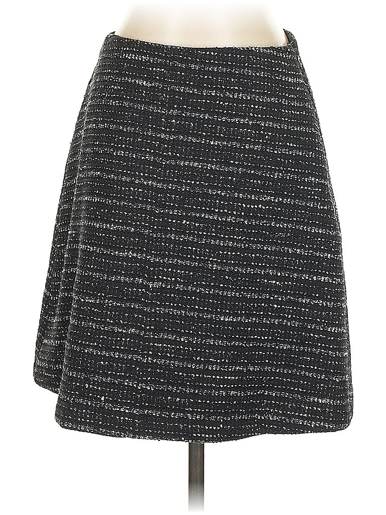 Pre-owned Ann Taylor Loft Casual Skirt In Gray