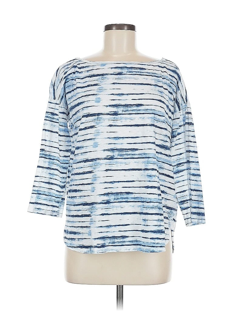 Pre-owned Soft Joie 3/4 Sleeve T-shirt In Blue