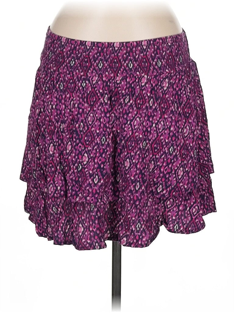 Pre-owned Fat Face Casual Skirt In Purple