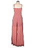 Chriselle X J.O.A Chevron-herringbone Pink Jumpsuit Size S - photo 2