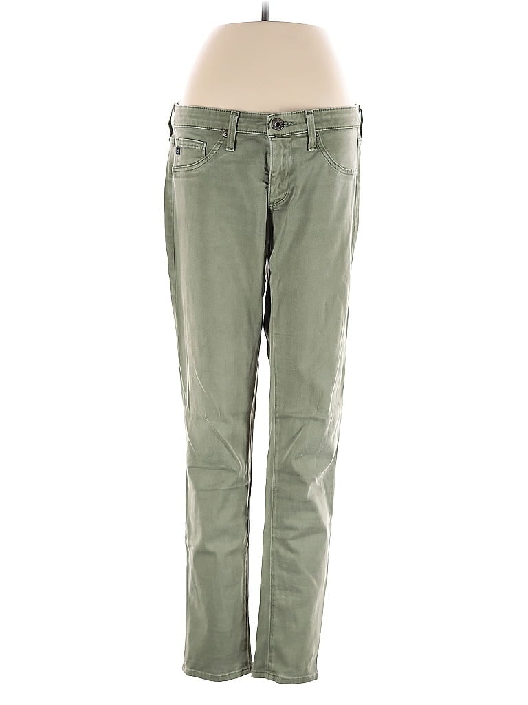 Pre-owned Adriano Goldschmied Jeans In Green