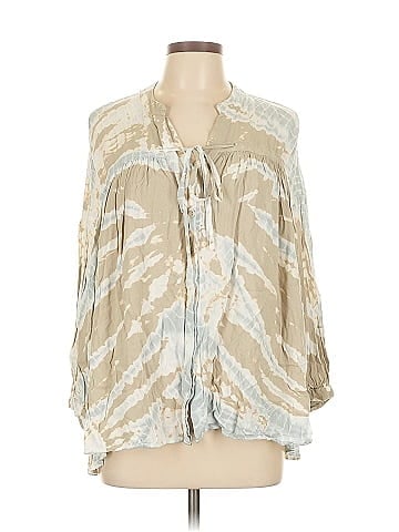 Young Fabulous & Broke 3/4 Sleeve Blouse (view 1)
