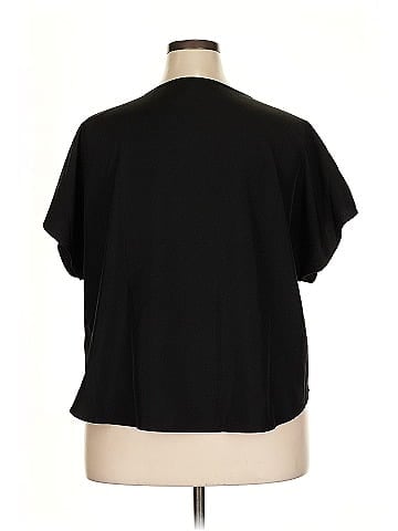 Shein Curve Short Sleeve Blouse (view 2)