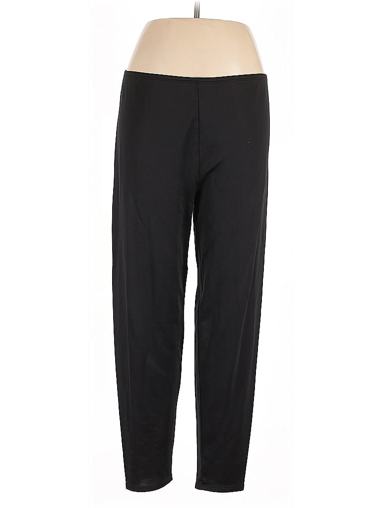 Pre-owned Cuddl Duds Dress Pants In Black