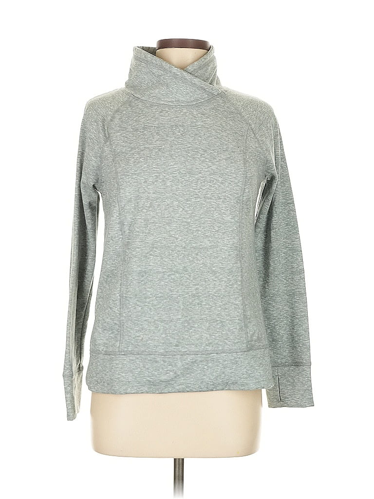 GERRY Pre-owned Turtleneck Sweater In Gray