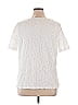 BFA Classics 100% Nylon Ivory Short Sleeve Blouse Size XL - photo 2