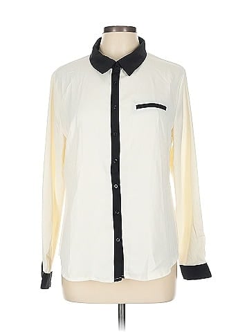 Allegra K Long Sleeve Blouse (view 1)
