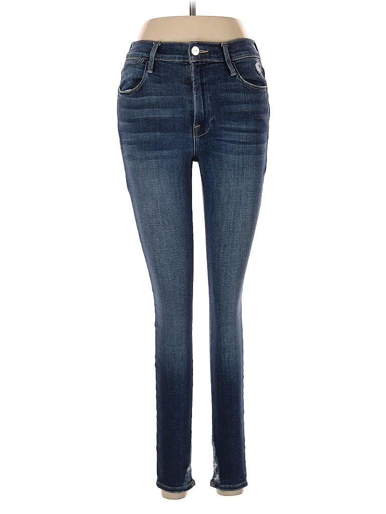 Pre-owned Frame Jeans In Blue