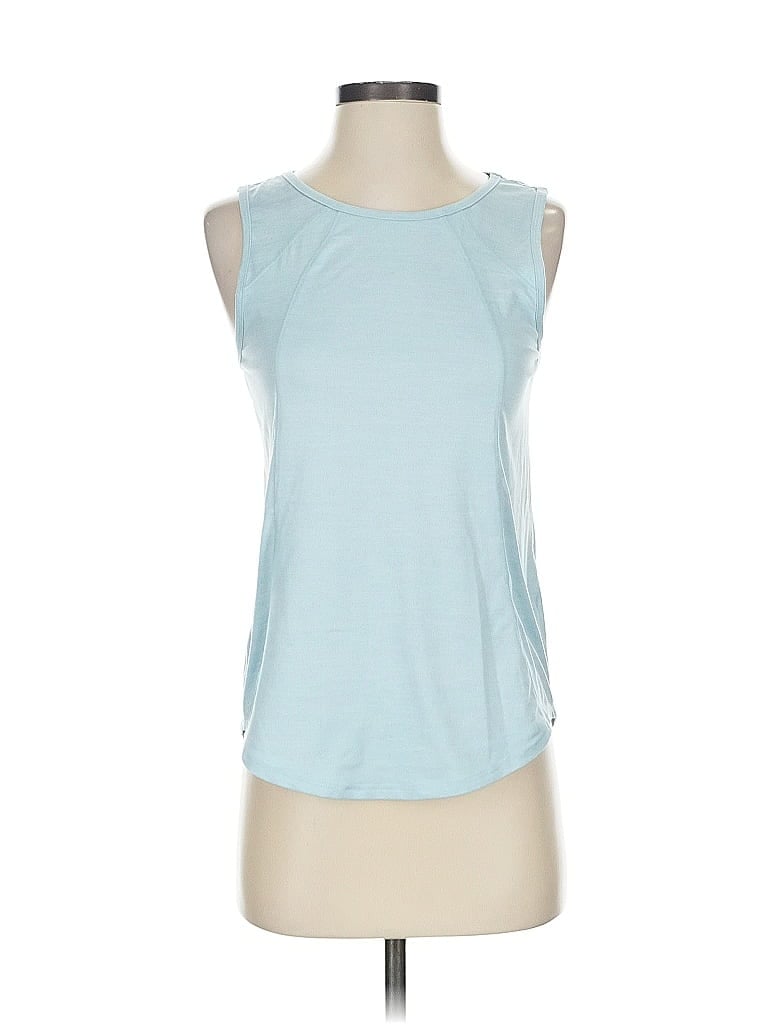 Pre-owned Yogalicious Active Tank Top In Blue