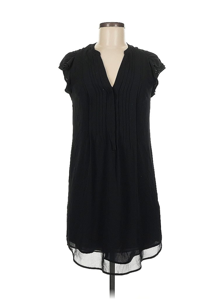 Pre-owned H&m Casual Dress In Black