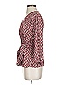 Max Studio 100% Polyester Burgundy 3/4 Sleeve Blouse Size XS - photo 5
