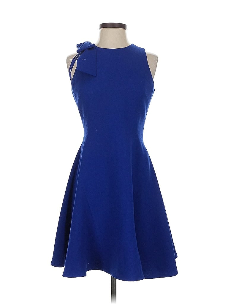 Click to view more detailed imagery on our partner's website Pre-owned Eliza J Cocktail Dress In Blue