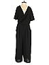 A New Day 100% Polyester Solid Black Jumpsuit Size S - photo 1
