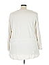 XCVI Solid Ivory 3/4 Sleeve T-Shirt Size 3X - photo 2