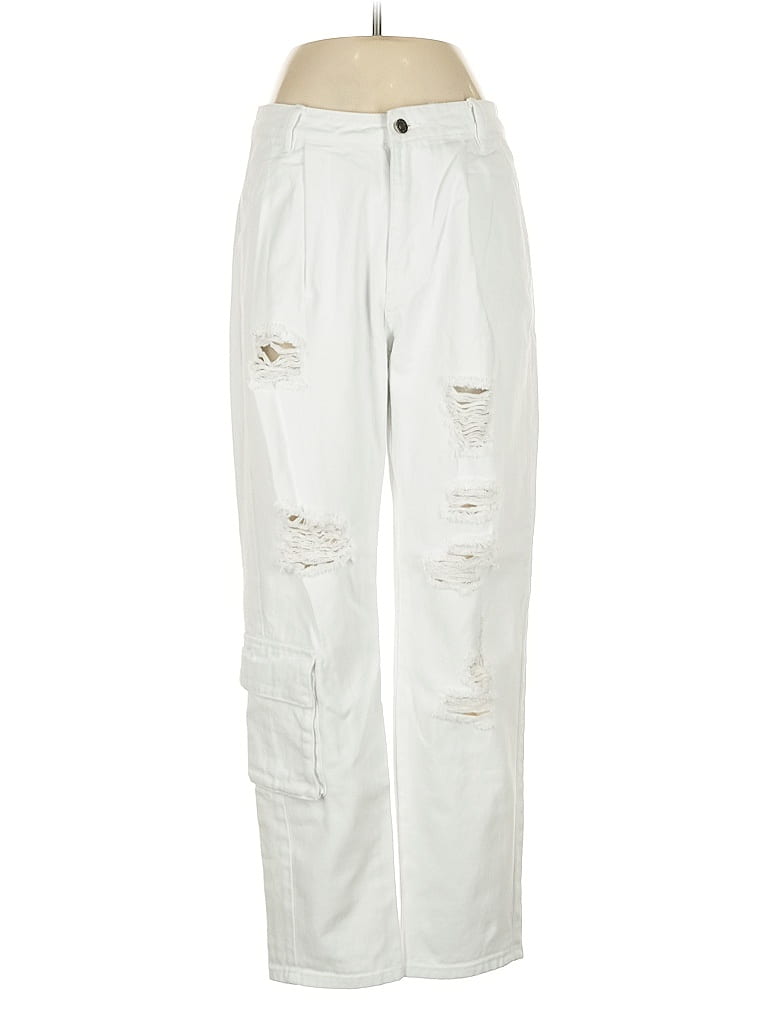 Pre-owned Kancan Jeans Jeans In White
