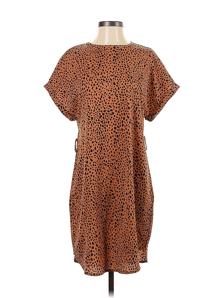 Elings Casual Dress In Brown